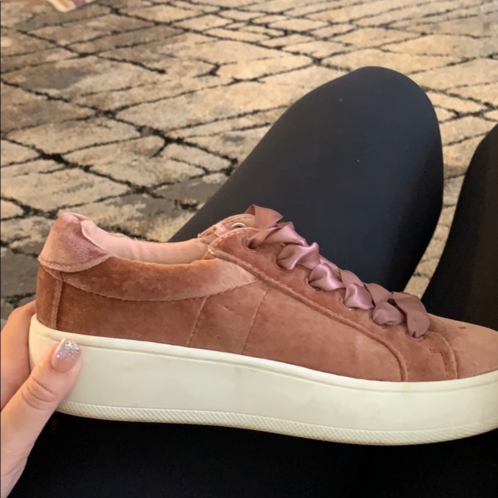 Velvet Steve Madden Sneakers